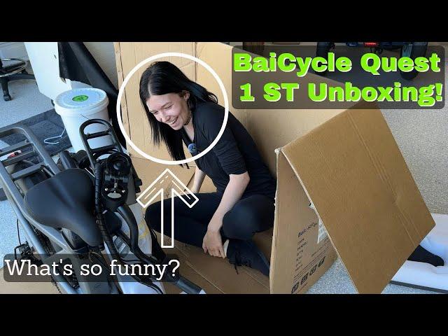 Very Unique eBike UNBOXING | Baicycle Quest 1 ST