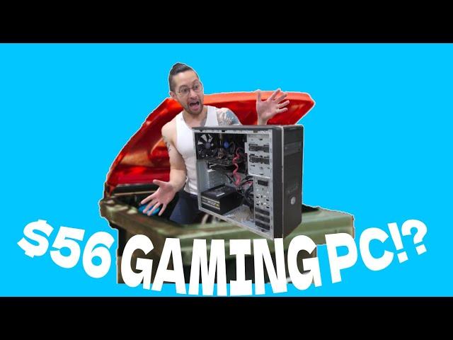 I Built A $50 Ultra Budget Gaming PC!