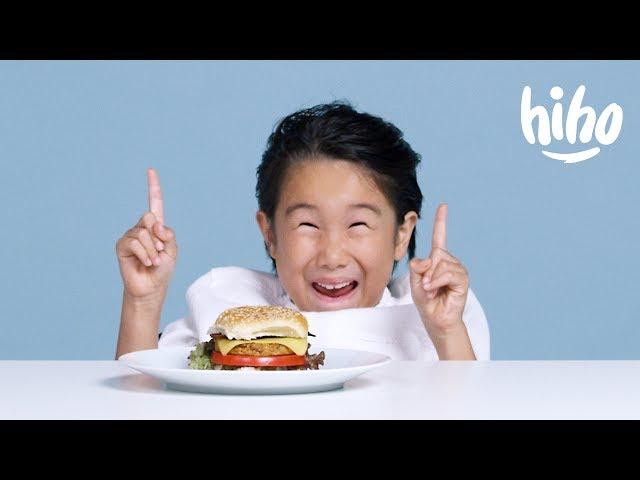 Kids Try Vegan Food | Kids Try | HiHo Kids