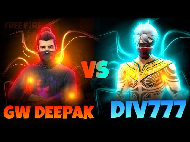 GW Deepak  vs Div777  | FT:- Mini PagalM10