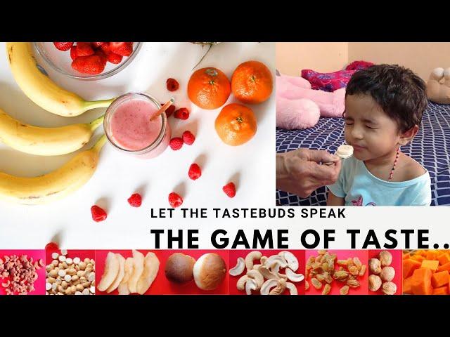 The game of taste | Let the tastebuds speak || Nudishree