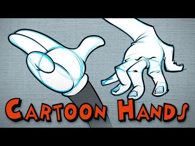 How to Draw Cartoon Hands (Comic, Cartoon, and Mickey Mouse)