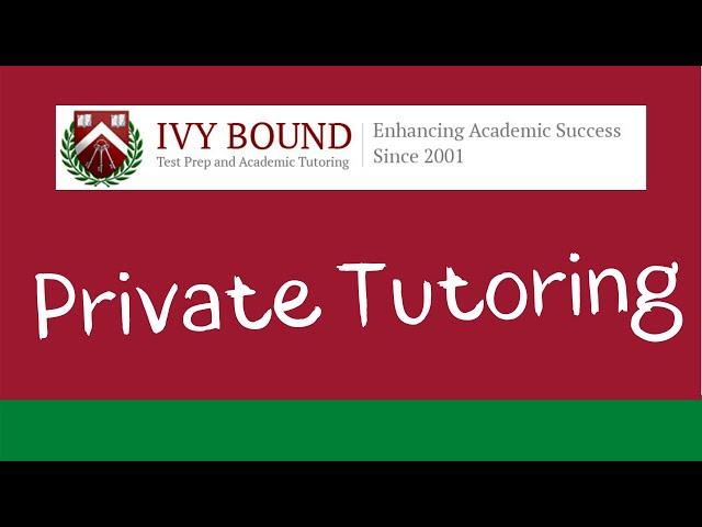 College Admissions Hack For Average Students  -  - Ivy Bound Private & Online Tutors