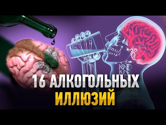 16 АЛКОГОЛЬНЫХ ИЛЛЮЗИЙ. Почему бросить пить легко?