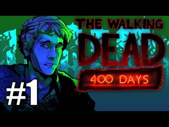 The Walking Dead 400 Days DLC Gameplay / Playthrough w/ SSoHPKC Part 1 - Prison Bus Showdown
