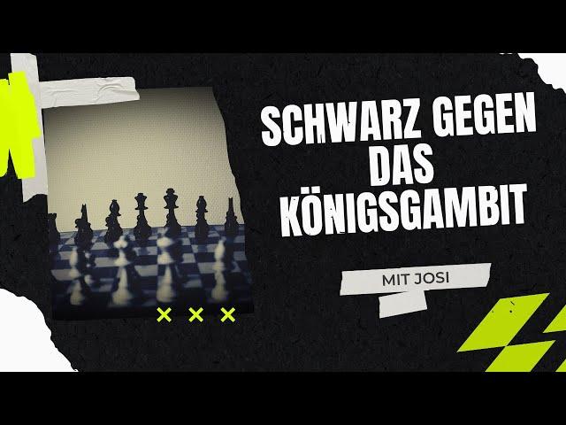 Wie spielt man gegen das Königsgambit | Josis Schachschule