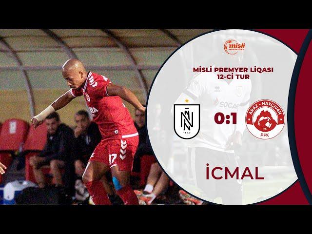 Neftçi 0:1 Araz Naxçıvan | Misli Premyer Liqası, 12-ci tur | İCMAL