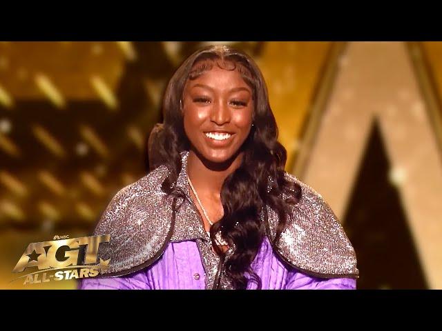 Flau'jae Teen Rapper Becomes a BEAST on AGT All Stars 2023!