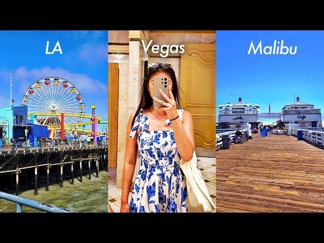 Travelling w. the Samsung S24 Ultra to LA, Vegas & Malibu| Camera test, battery and performance