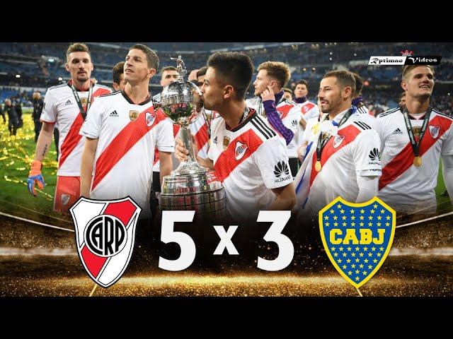 River Plate 5 x 3 Boca Juniors ● 2018 Libertadores Final Extended Highlights & Goals HD