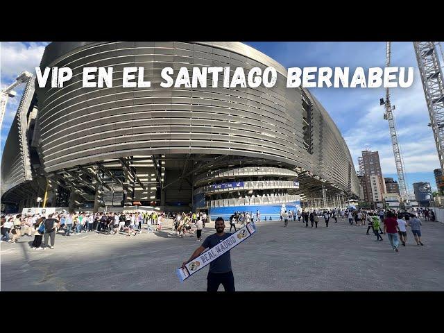 Descubre cómo es un partido en el Bernabéu siendo VIP