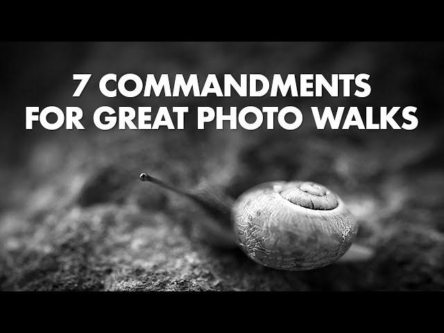 7 Commandments for Great Photo Walks