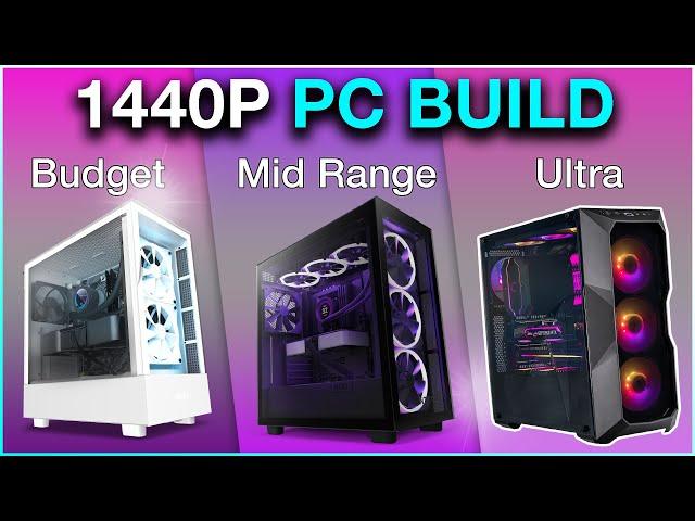 TOP 3: Best 1440p Gaming PC Build For ALL BUDGETS!