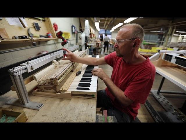 Inside the Steinway Factory: Action Regulation