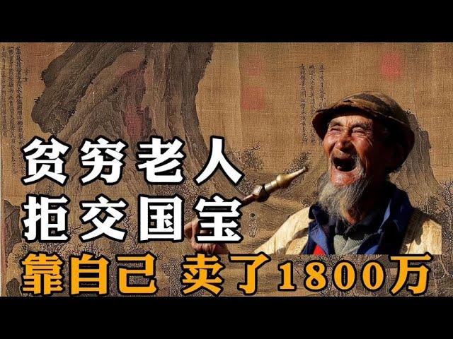 穷老人为子女，国宝卖文物局，要900万被拒，故宫又花1800万买回