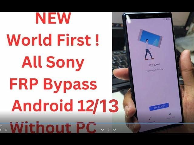 All Sony FRP Bypass Android 13 Without PC | Sony Xperia 10 IV Unlock Google Account FAST METHOD 2023