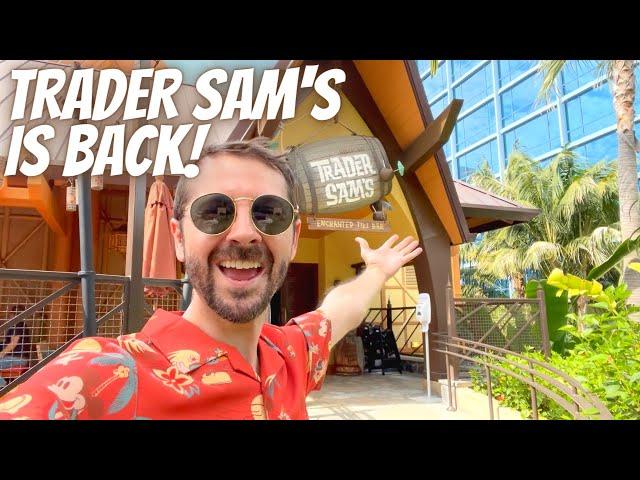 Trader Sam's Is Back! How To Check In, What To Order at the Best Bar at the Disneyland Resort