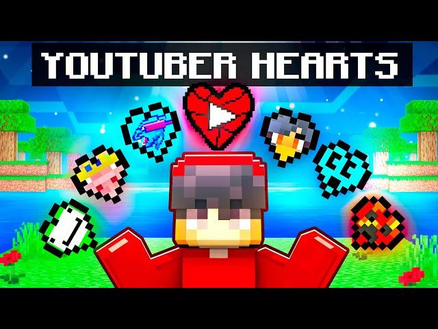 Cash Has YOUTUBER Hearts in Minecraft!