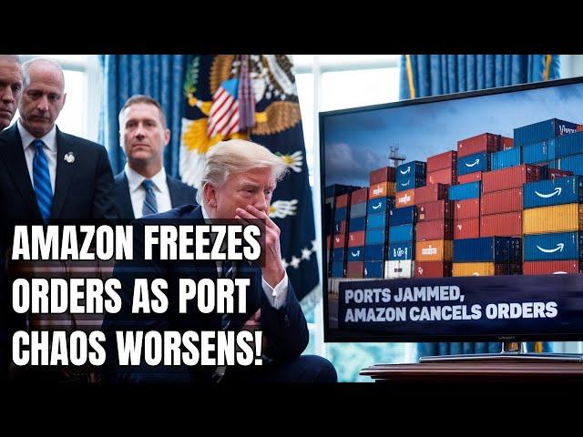 Amazon Freezes Orders as Ports Stay Jammed — U.S.-China Truce Fails, Auto Prices Surge! Tariffs, EV