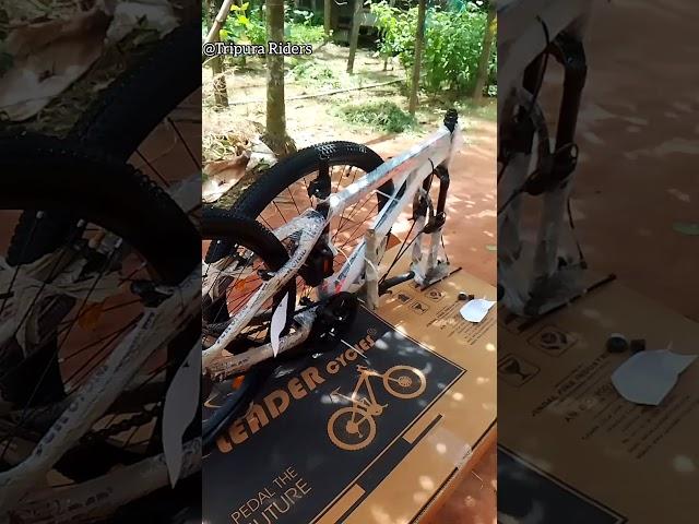 New cycle for my small brother #leder#mtb#trendingshorts