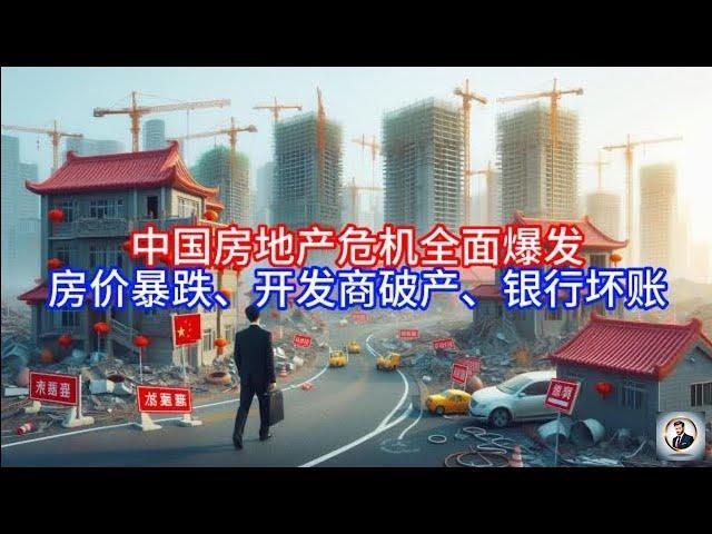 【Boss時政經濟】中国房地产危机全面爆发，房价暴跌,开发商破产,银行坏账