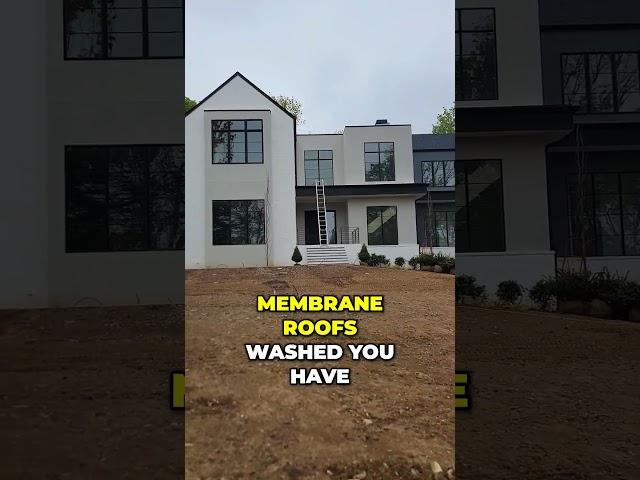  7,000 sq ft new construction house wash combo in Nashville, Tennessee today!