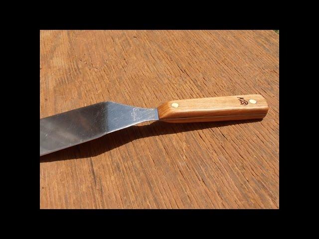 How to Make a Wooden Spatula Handle