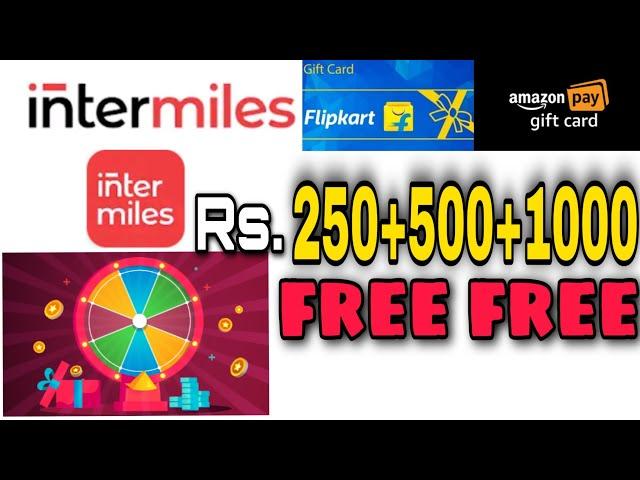 Intermiles App New Amazon Gift Voucher Offer | Intermiles App | Best earning app | 2020