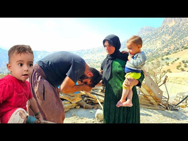 Nomadic documentary: Saifullah's respect for his mother Fatima and helping her in her work