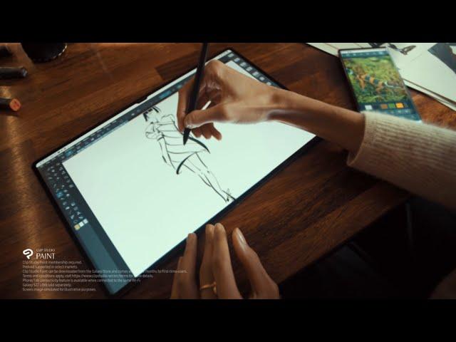 Galaxy Tab S8 Ultra | S8+: Your epic canvas has an epic palette