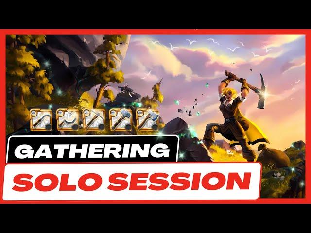 ️ ALBION ONLINE GATHERING ️ BLACK ZONE SOLO GATHERING | #07