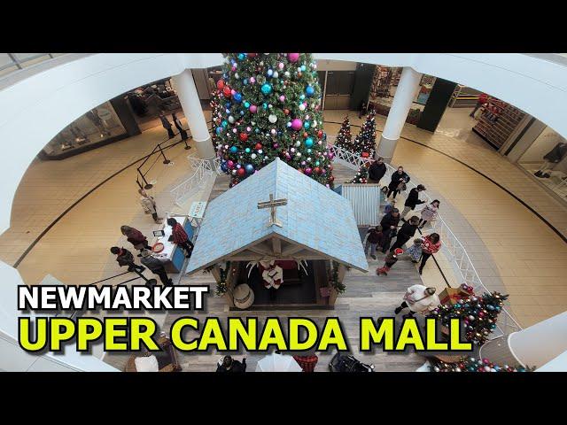 [4K]  Upper Canada Shopping Centre Mall in Newmarket | Walking Tour |  Toronto Ontario Canada