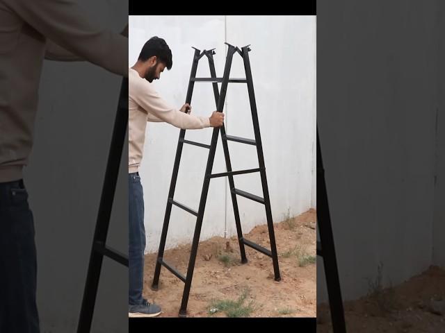 Homemade Foldable ladder for home