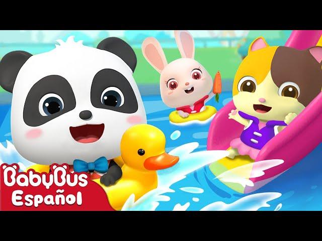 Cinco Niños en la Piscina | Canciones Infantiles | Video Para Niños | BabyBus Español