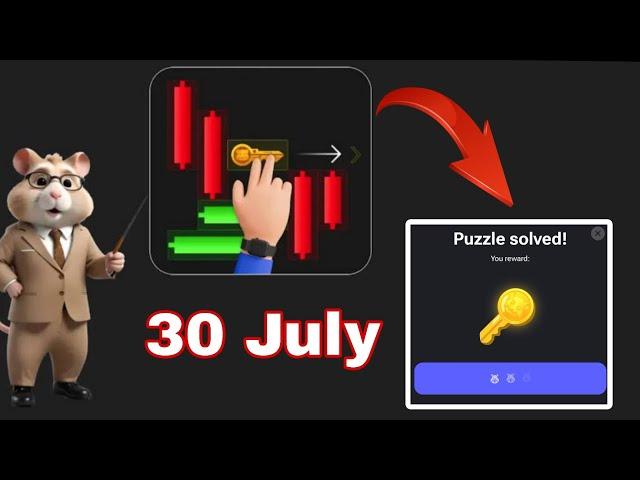 30 July Hamster Kombat Mini Game Puzzle Solution | How To Solve Hamster Kombat Mini Game