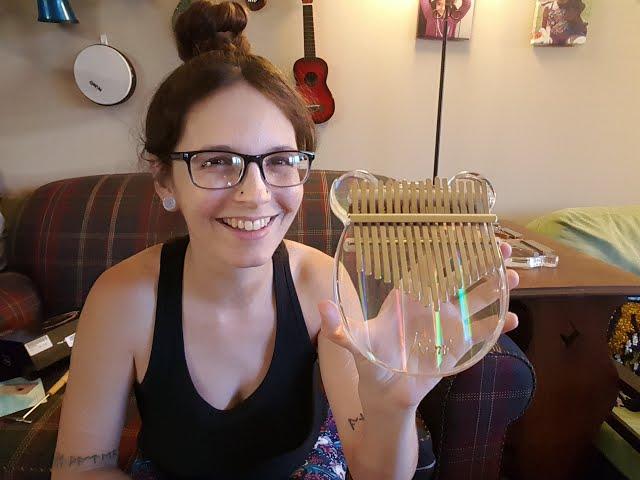 Unboxing and Review of the Kimi Rainbow Acrylic Kalimba