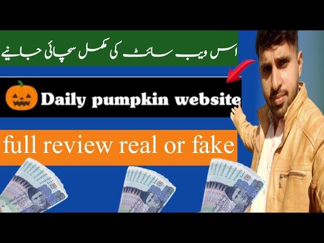 Online Earning in Pakistan | kya daily pumpkin real hai technical mujahid hussain