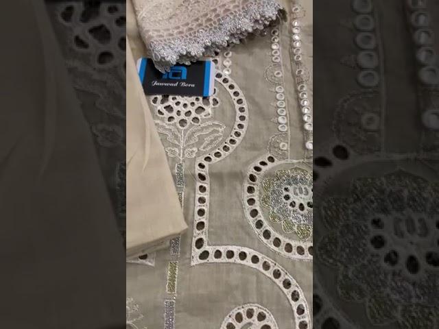 Unveiling the Elegance of Maria B Lawn Suit - Open Fabric Review