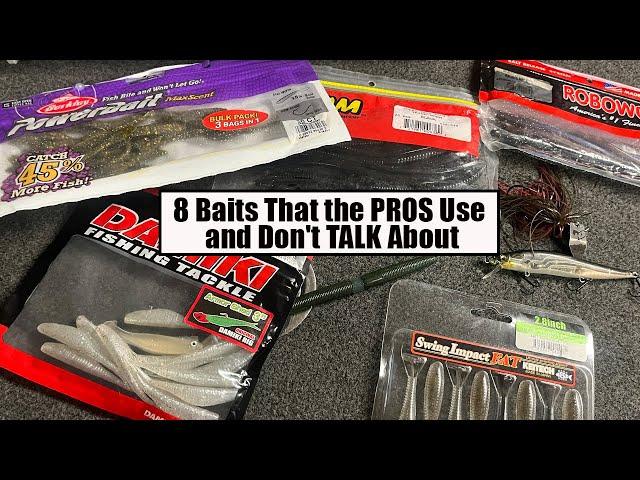 8 Baits That the PROS Use and Don't TALK About