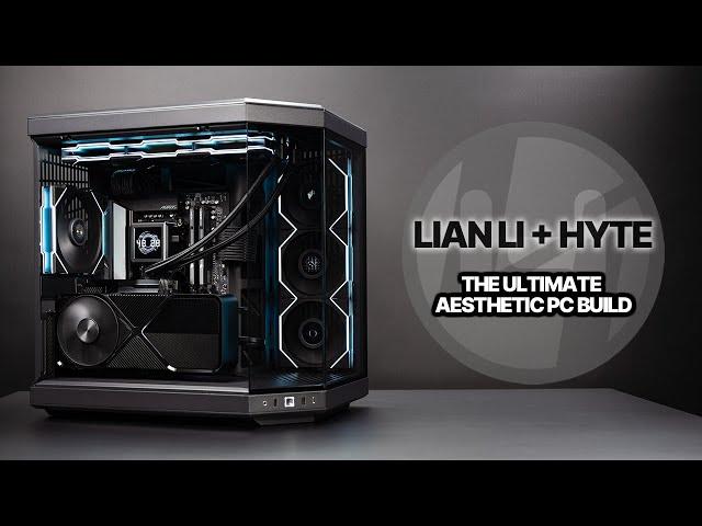 The Ultimate Aesthetic PC Build | HYTE Y70 | Lian Li Uni Fan TL LCD | AMD 7950X3D | RTX 4080S