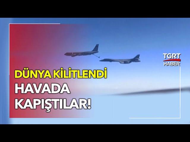 ABD-Rusya Gerginliğinde Savaş Uçakları Havalandı: Havada Kapıştılar!