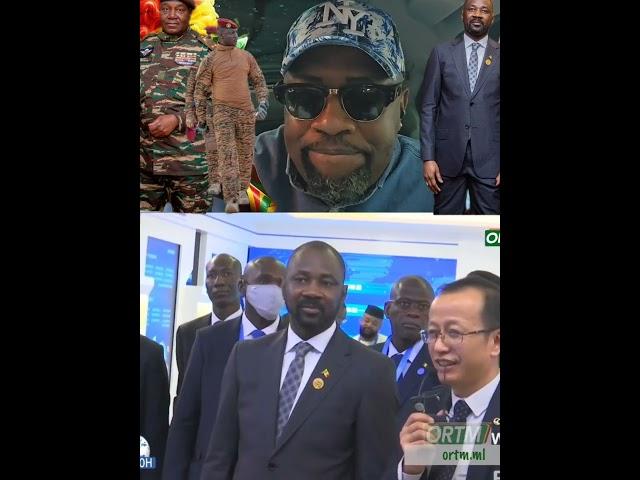 ️AES CHINE : Le Président du Mali Assimi Goïta en action en Chine