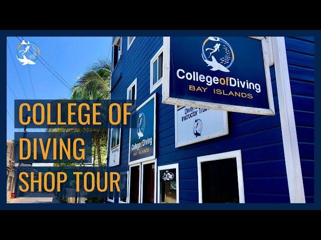 Dive Center Tour // Bay Islands College of Diving