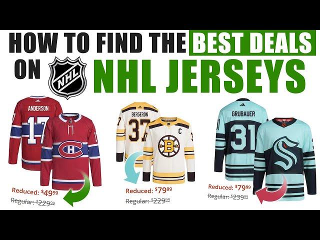 How to Find the BEST Deals on NHL Hockey Jerseys