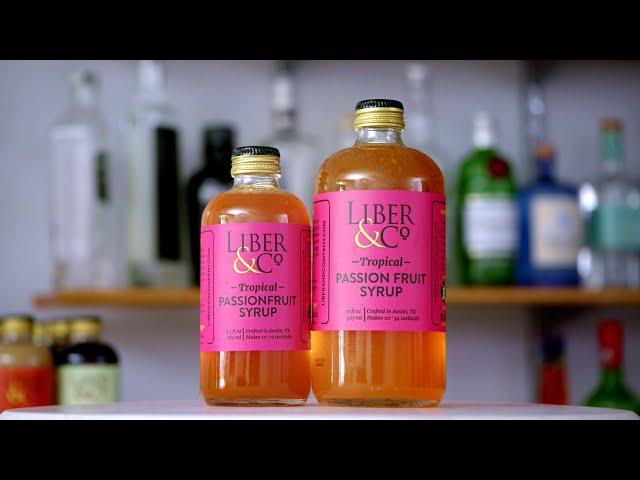 Liber & Co. Tropical Passionfruit Syrup - Product Detail