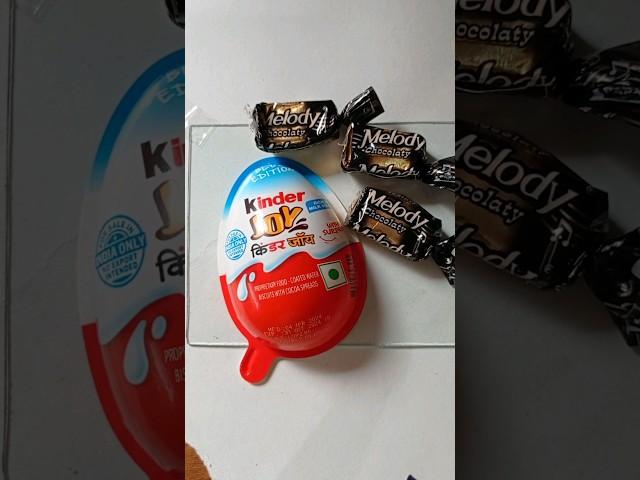 Kinder Joy or Melody Chocolate Popsicle #shorts #youtubeshorts #viralvideo #viral