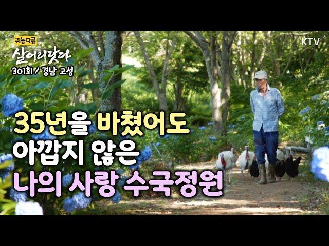 (살어리랏다)(301회) 수국정원에 바친 35년 그래서 행복합니다 koreatv, garden,  hydrangea (경남 고성)