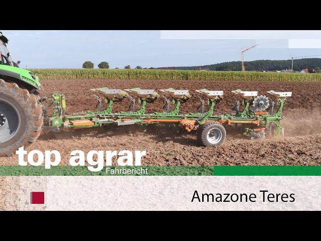 Many cylinders on the plow, new Amazone Teres 300 VS in the top agrar driving report