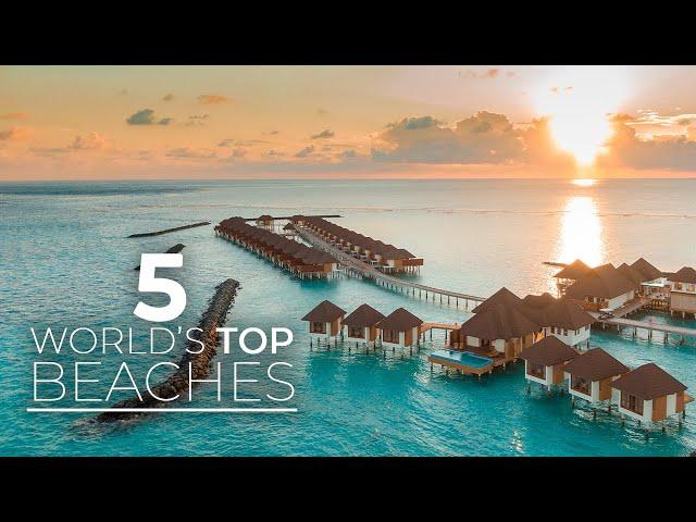 Top 5 Most Beautiful Beaches In The World / Best vacation Spots & Travelers' choice for 2021