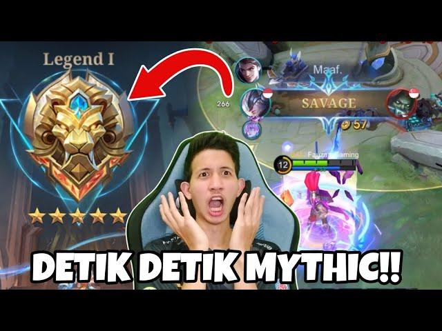 DETIK DETIK MYTHIC LANGSUNG SAVAGE FULL ALPHA!!